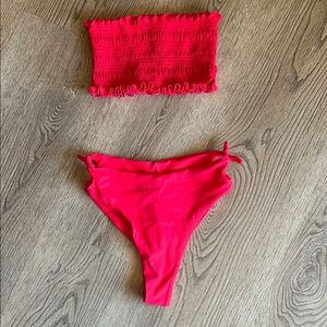 Women’s hot pink Two-Piece Swimsuit